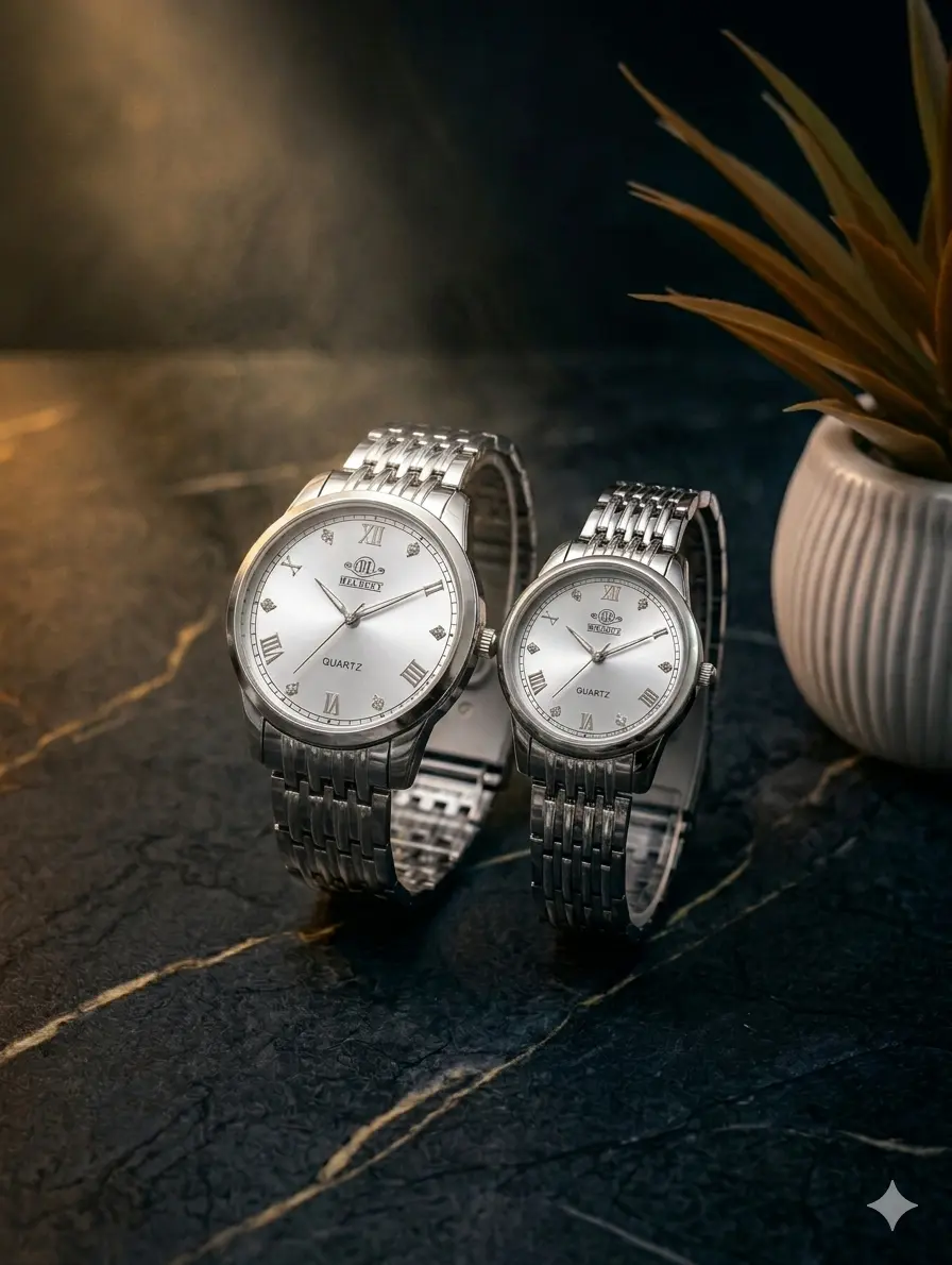 SS Couple Watch Pair - Image 3
